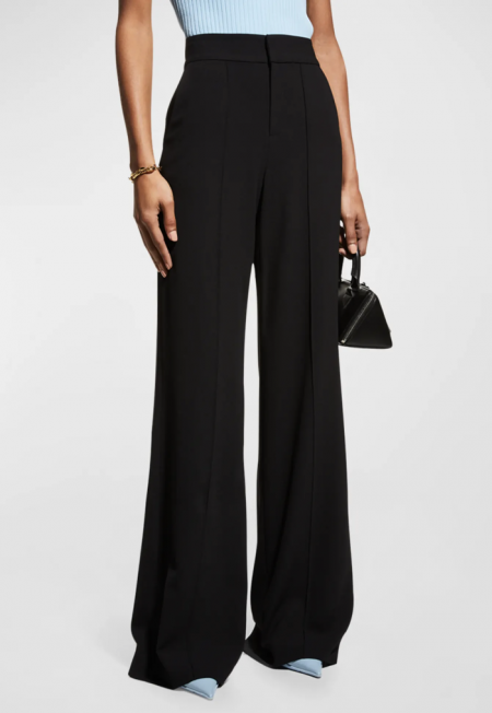 wide leg pants - what to wear to a tech conference